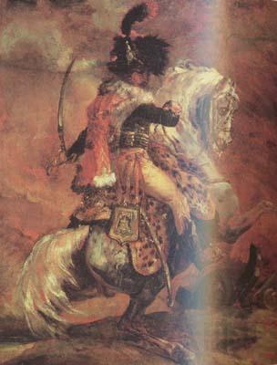 Theodore Gericault Chasseur of the Imperial Guard,Charging (mk10) Germany oil painting art